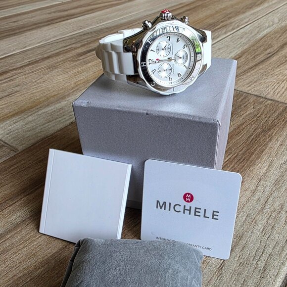 FREE @! MICHELE TAHITIAN BELLY BEAN LDS. WATCH - Picture 1 of 2